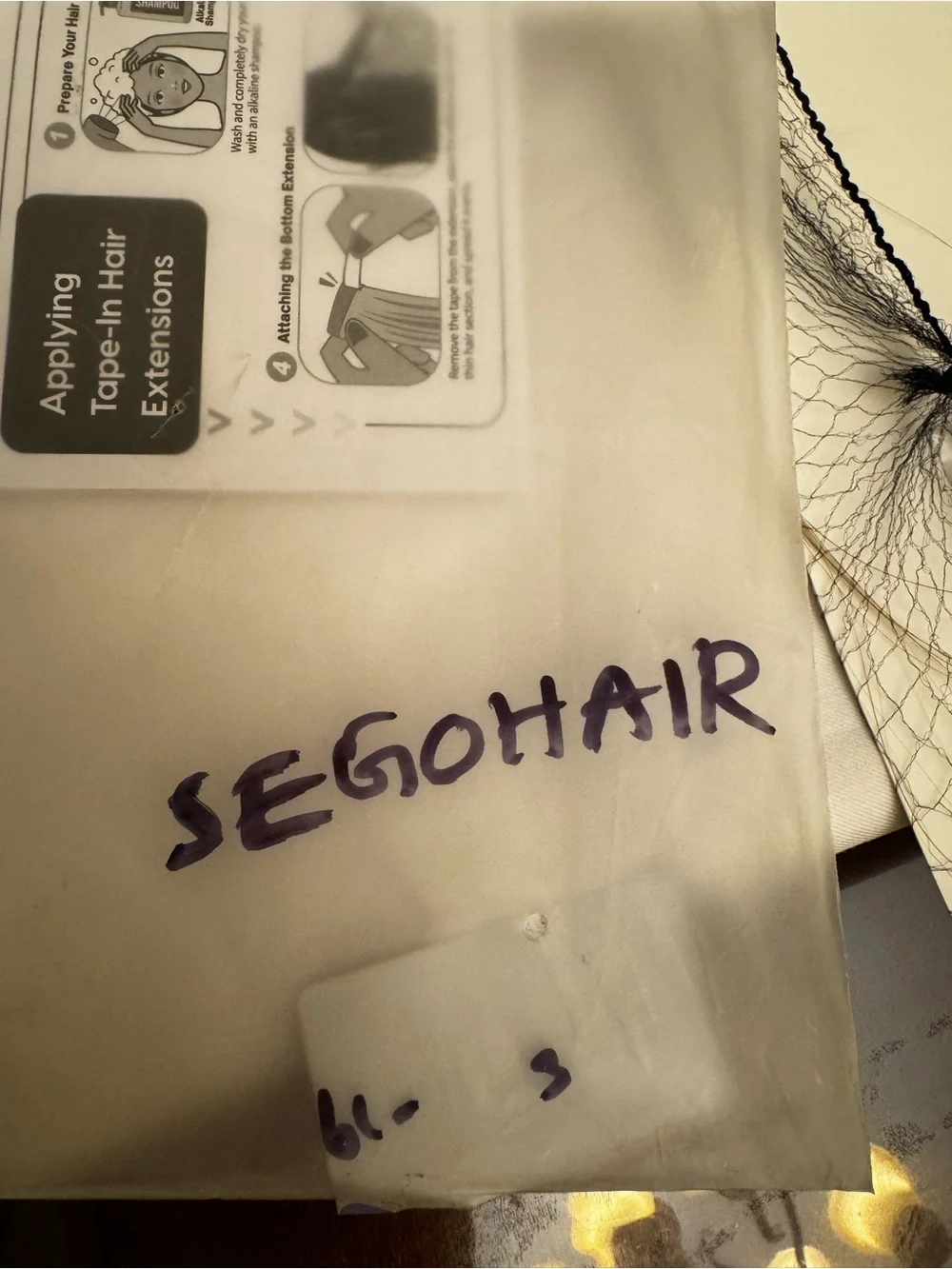 Real Human Hair.Brown Clip-In Hair Extension